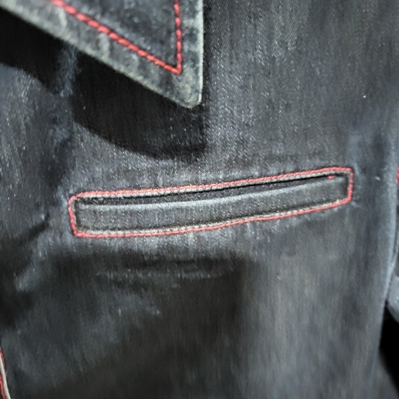 B+AB Two Piece Denim Set - Picture 4 of 8